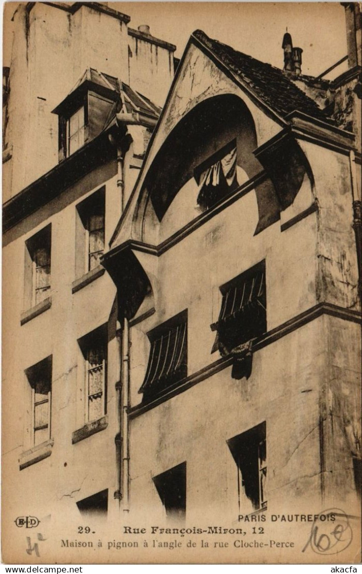 CPA PARIS 3e - Rue Francois-Miron, 12 (56912)