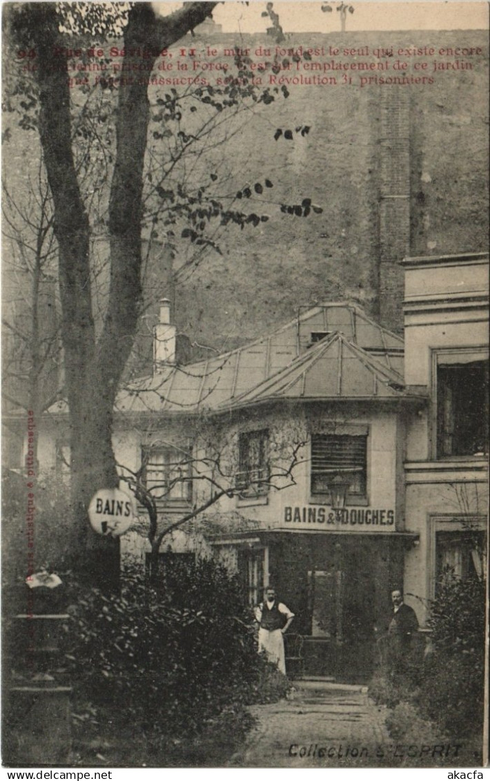 CPA PARIS (4e) 11 Rue de Sevigne (561216)