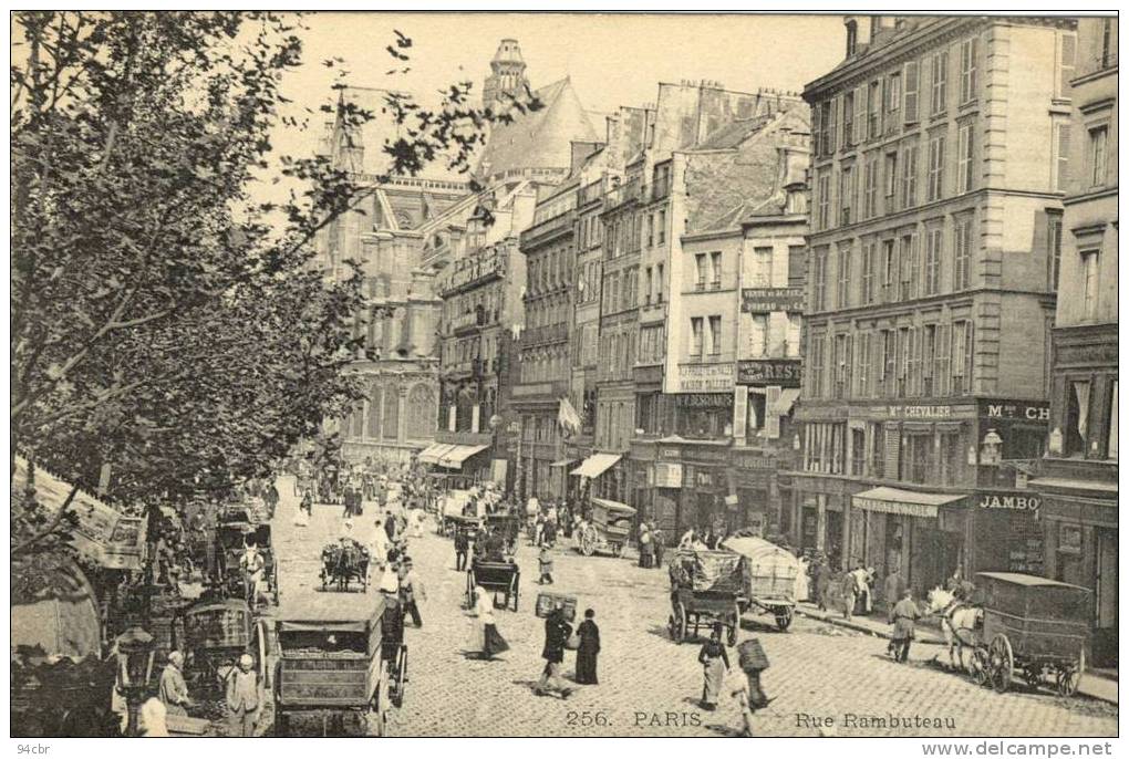 CPA (PARIS  4e) RUE RAMBUTEAU