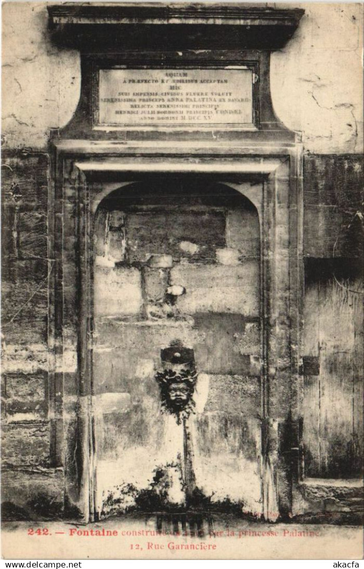 CPA PARIS 6e 12, Rue Garanciere Fontaine (978642)
