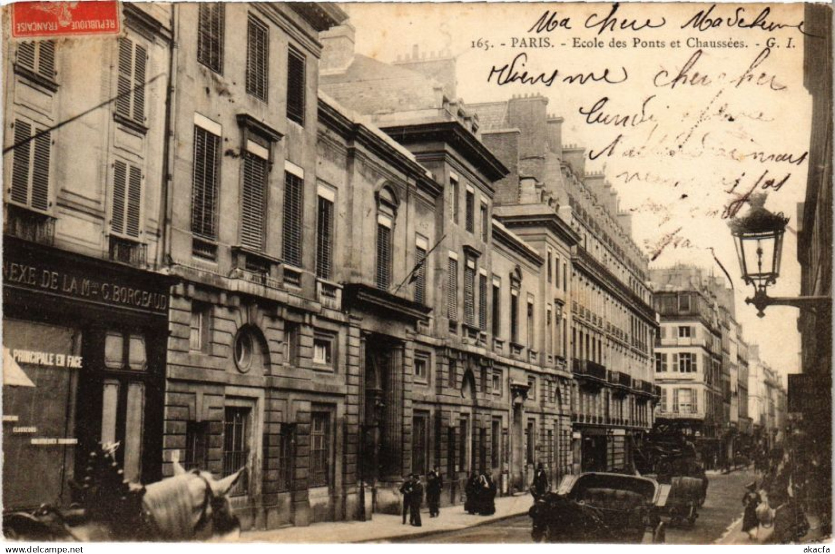 CPA PARIS 6e - Ecole des Ponts et Chaussées (79721)