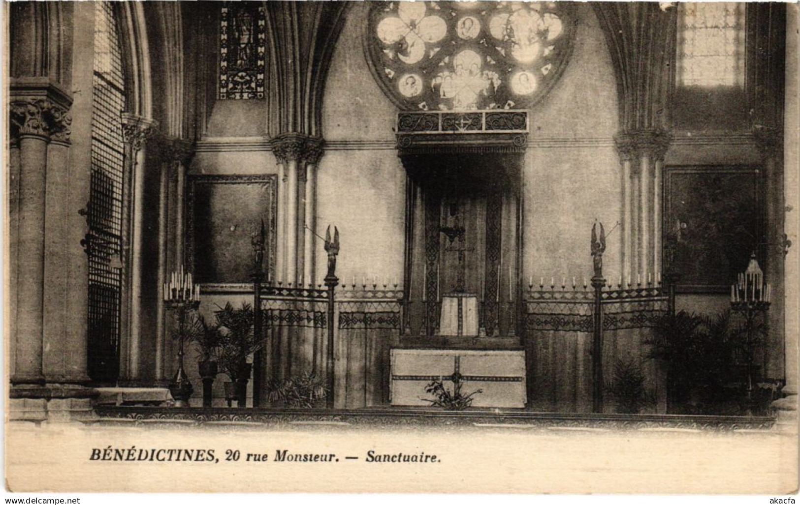 CPA PARIS 7e 20, rue Monsieur BENEDICTINES (1270106)