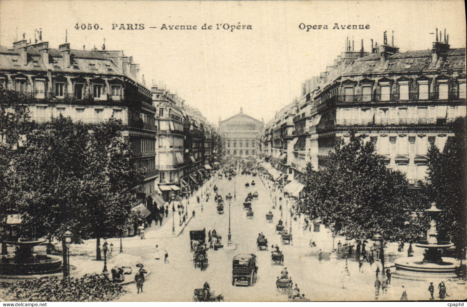CPA Paris Avenue de I'Oera