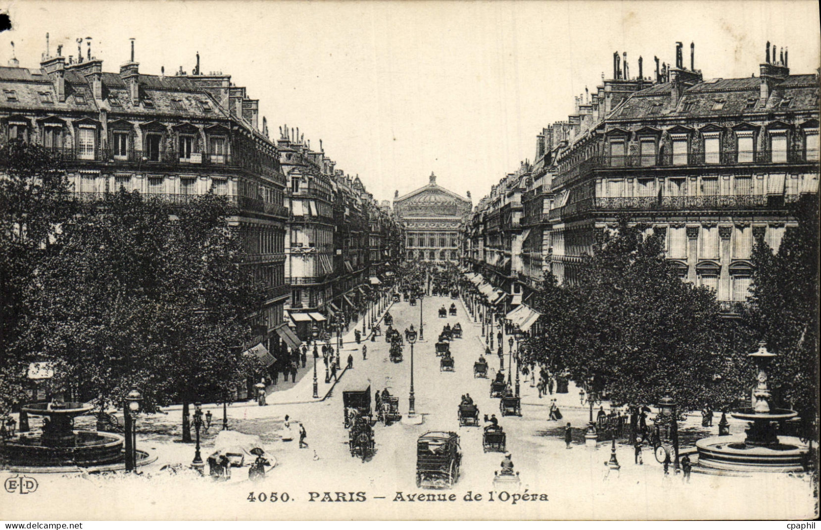 CPA Paris Avenue de I'Oera