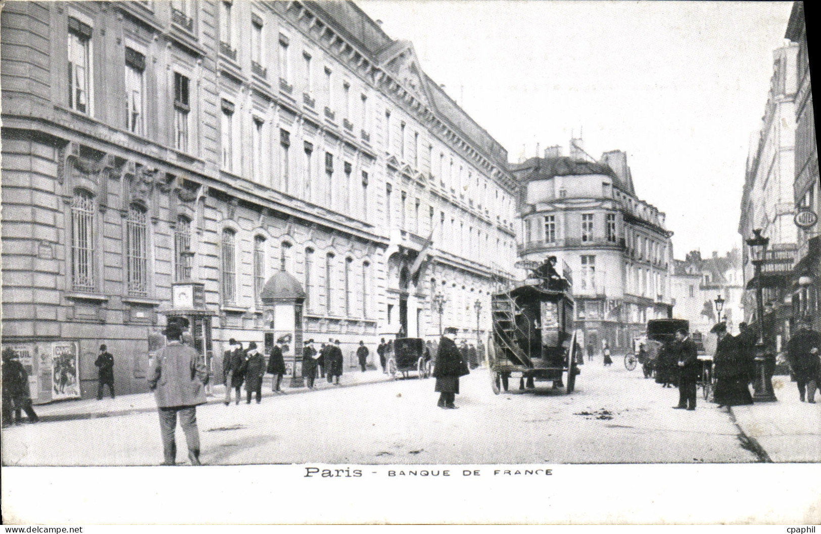 CPA Paris Banque De France