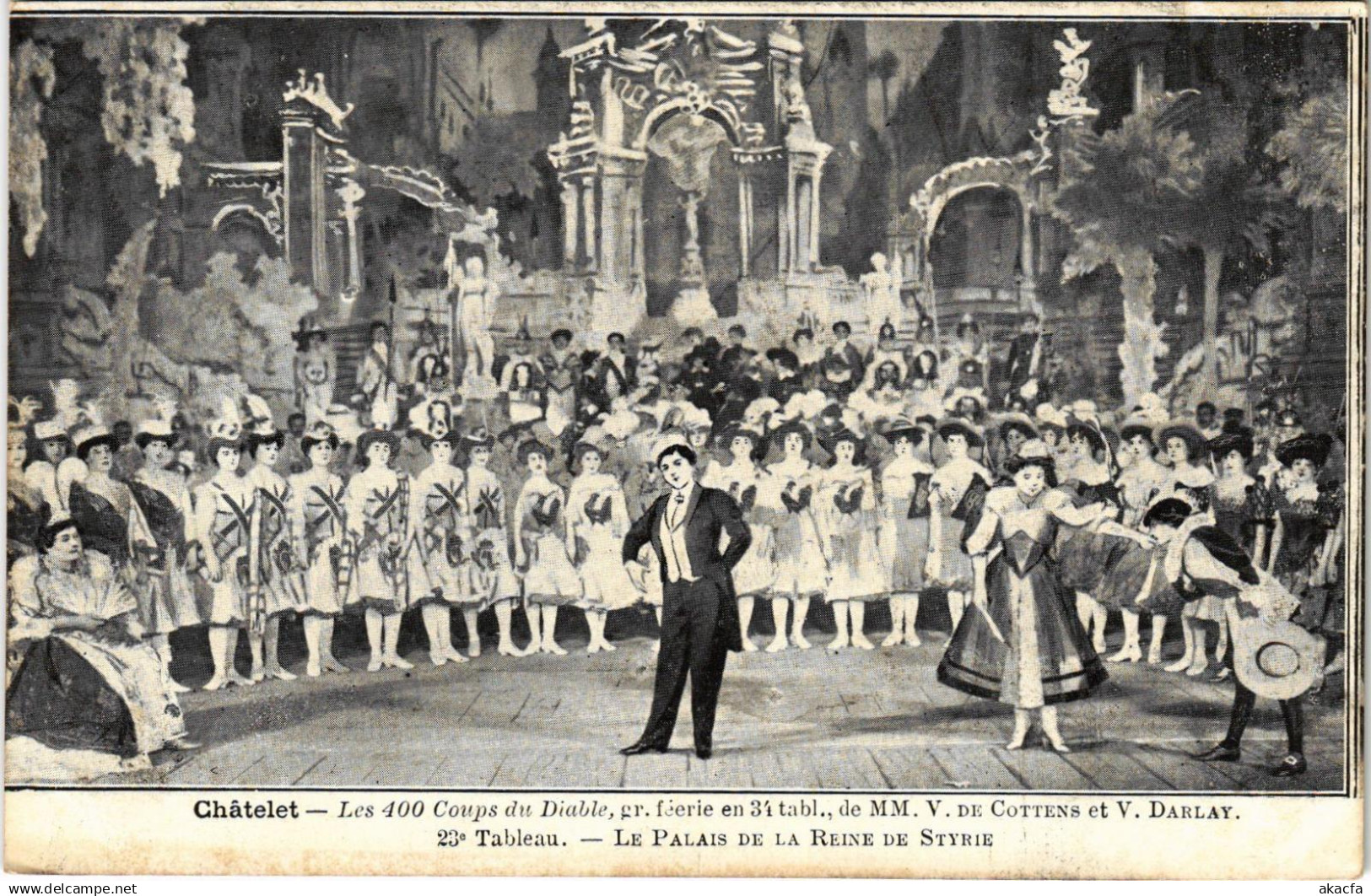 CPA PARIS Chatelet. Palais de la Reine de Styrie (971151)