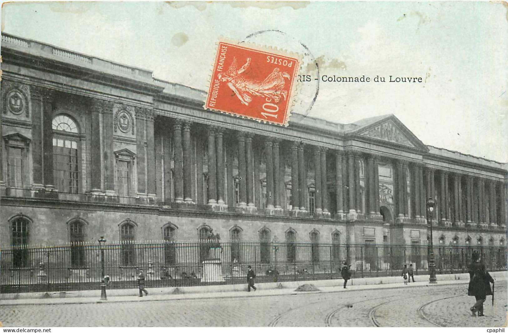 CPA Paris Colonnade du Louvre