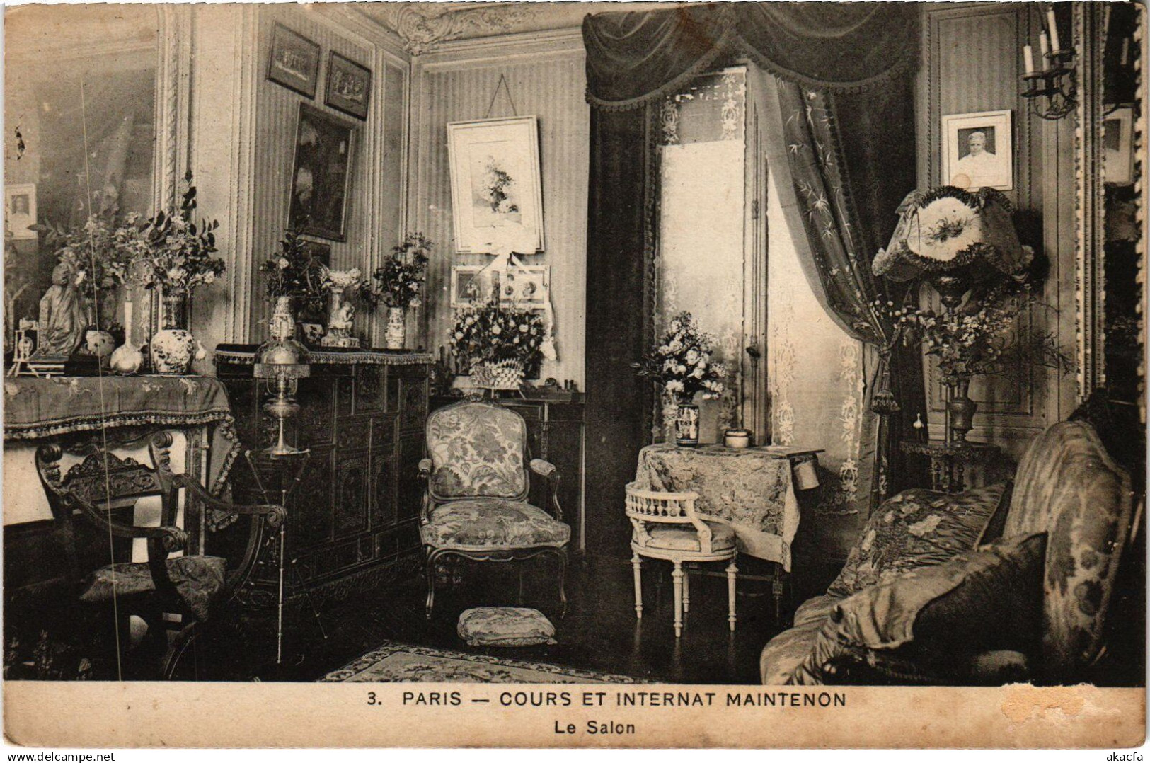 CPA PARIS Cours et Internat Maintenon Le Salon (1243916)