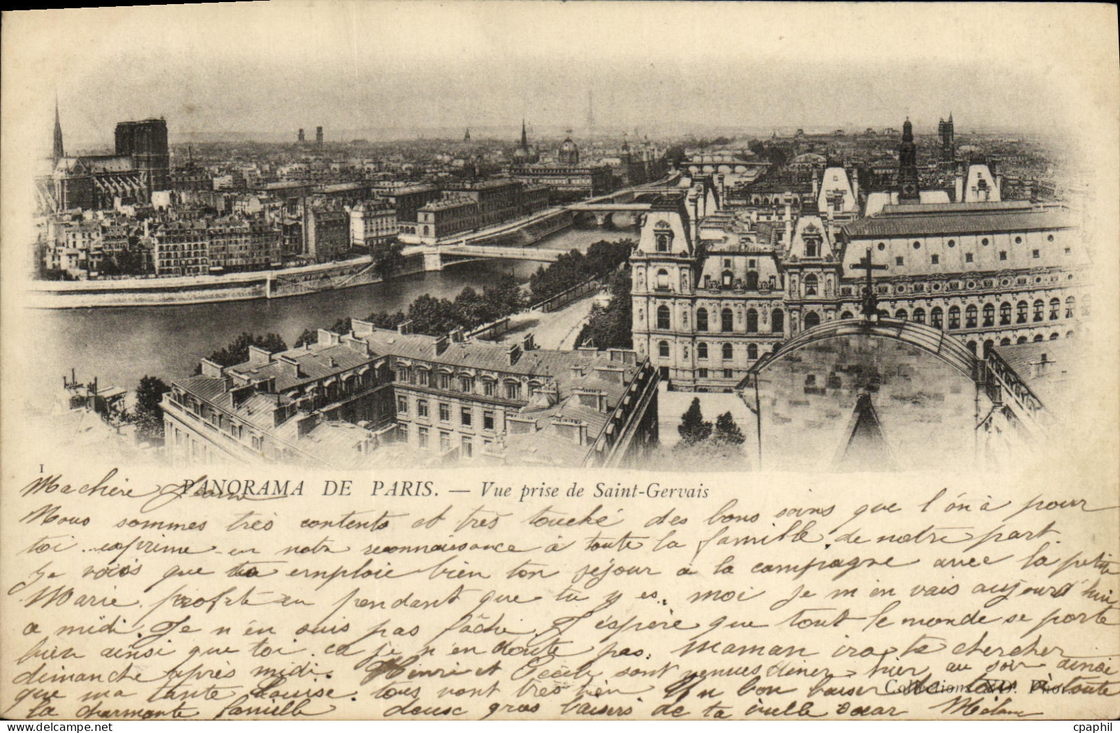 CPA Paris De Vue Prise de Saint Gervais