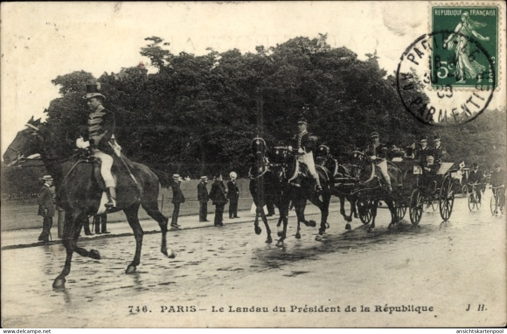 CPA Paris, Der Landau des Präsidenten der Republik