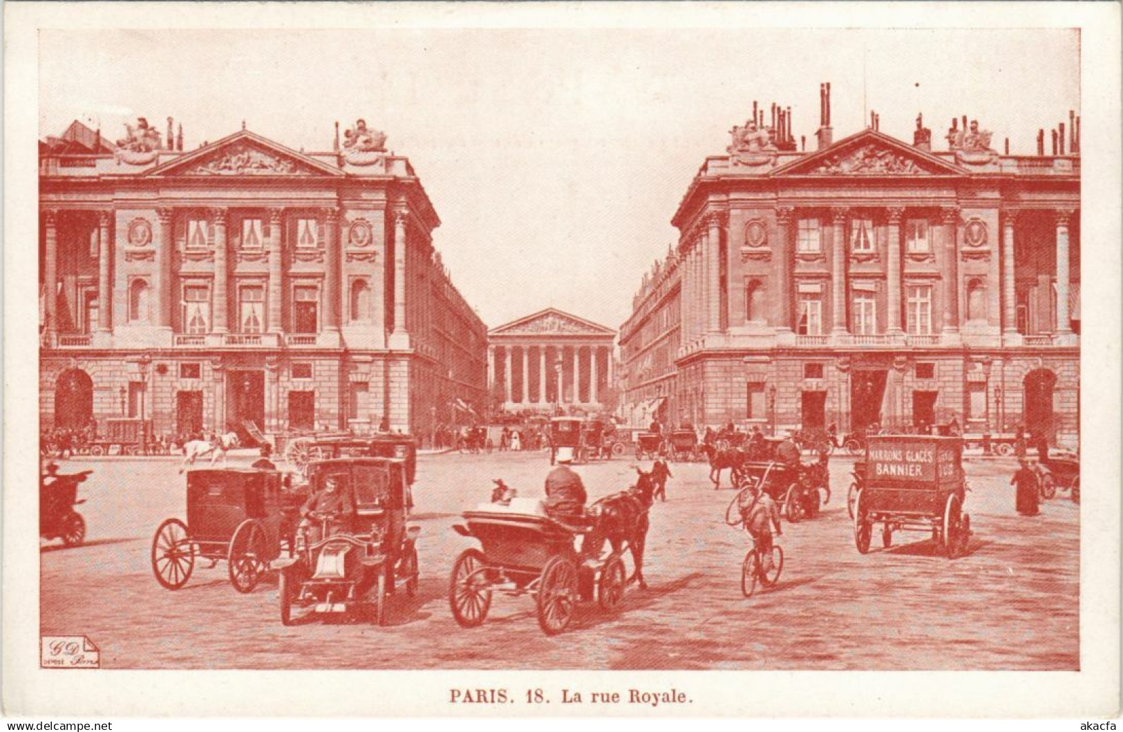 CPA PARIS ed. Deryfus 18. Rue Royale (924606)