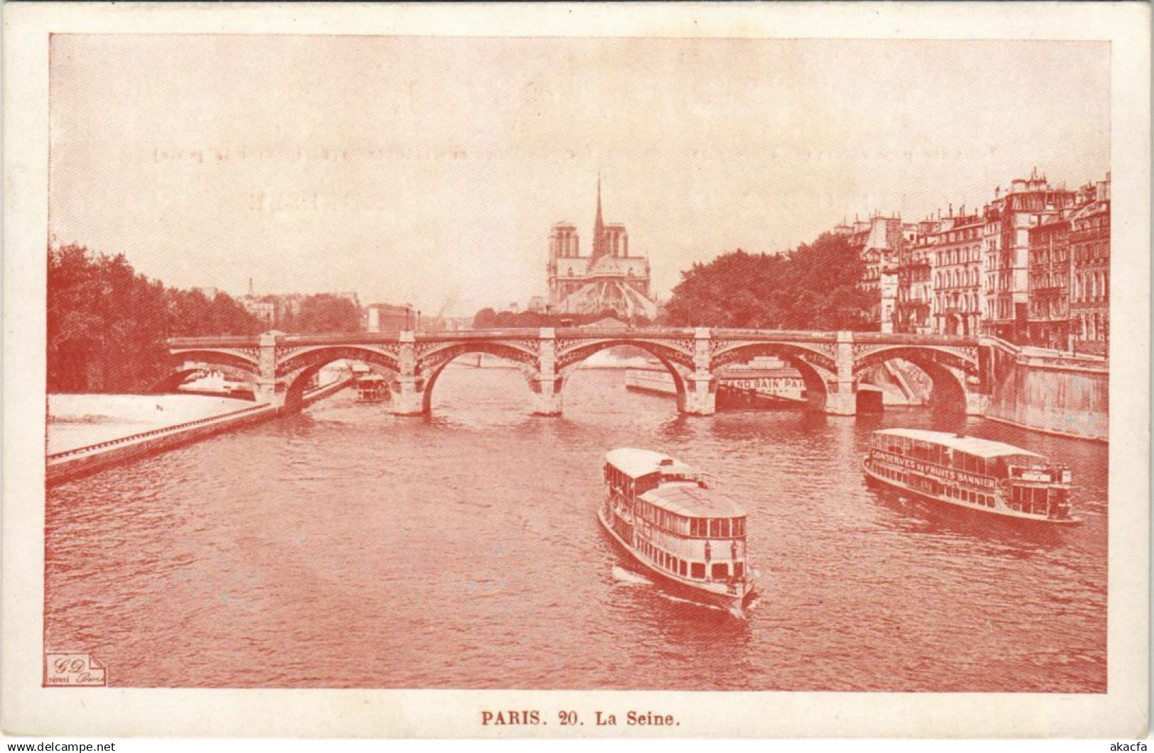 CPA PARIS ed. Deryfus 20. La Seine (924608)