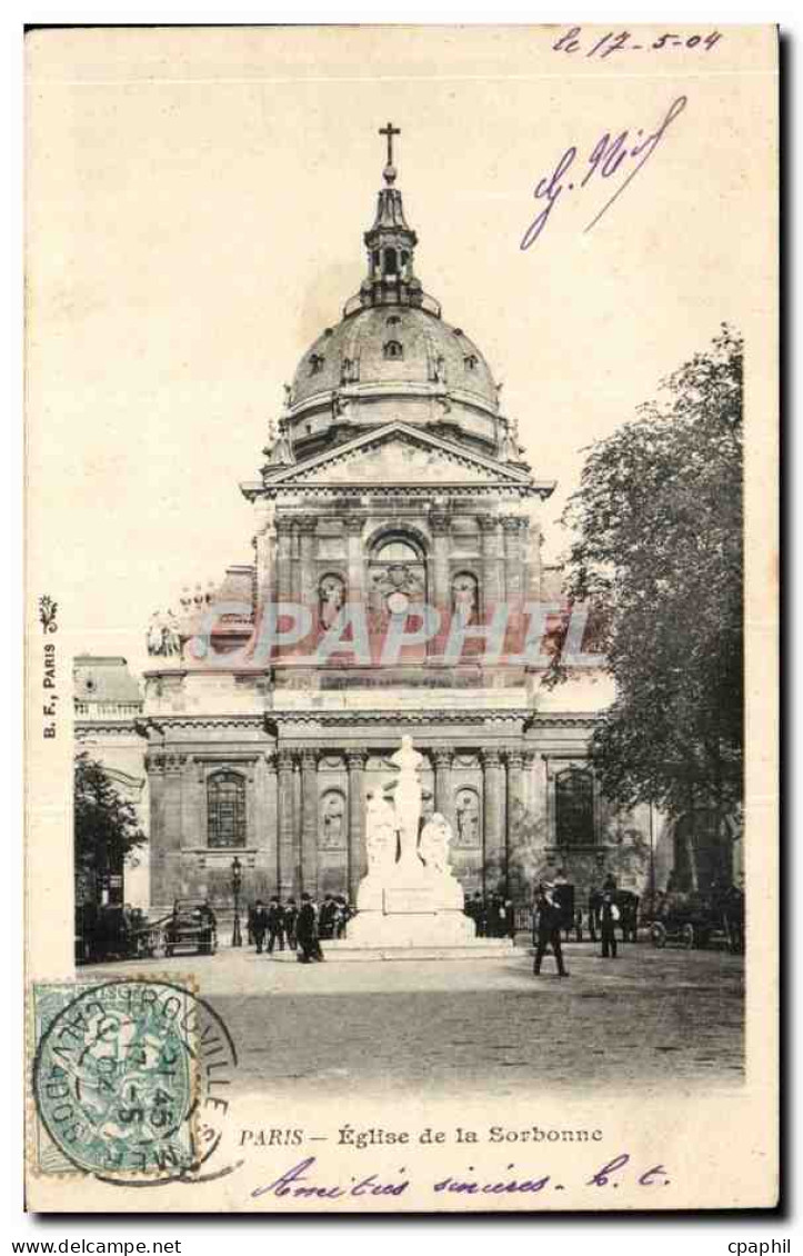 CPA Paris Eglise de la Sorbonne