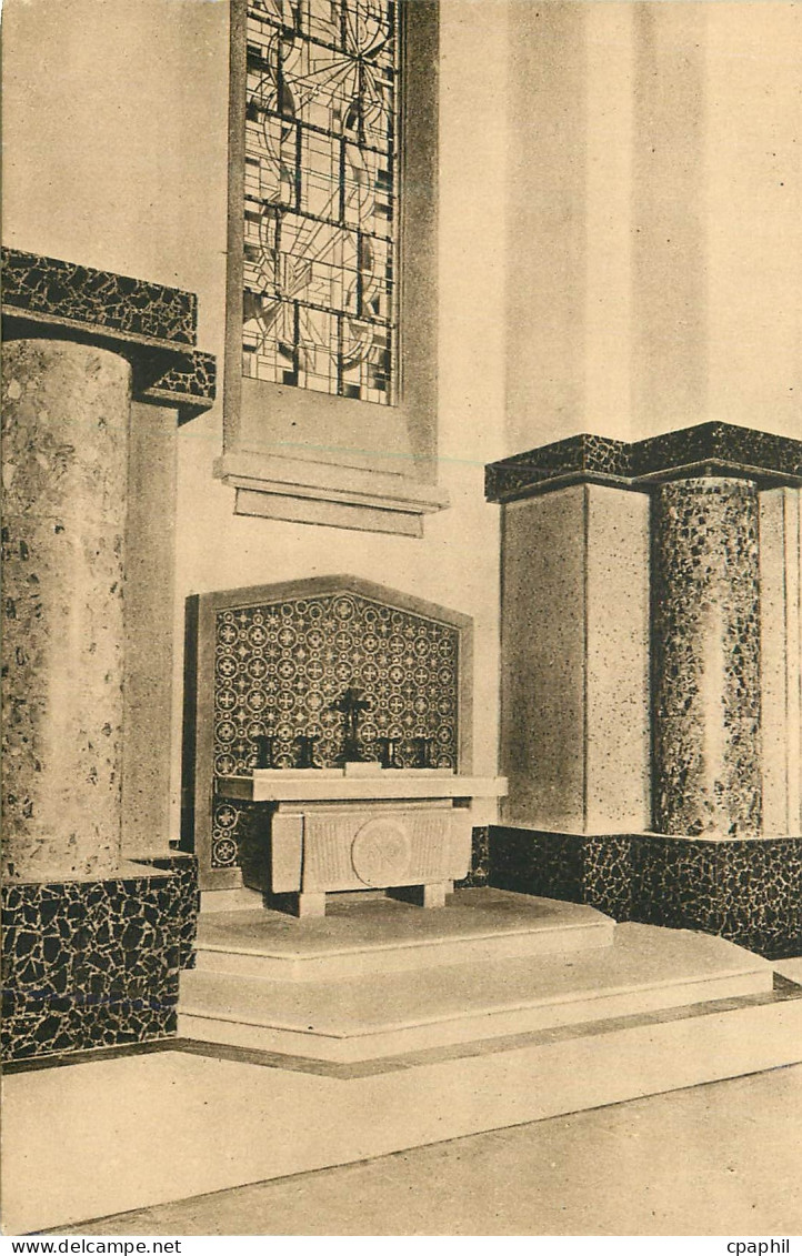 CPA Paris Eglise des Etudiants (Sacre Coeur) Autel des Ames du Purgatoire