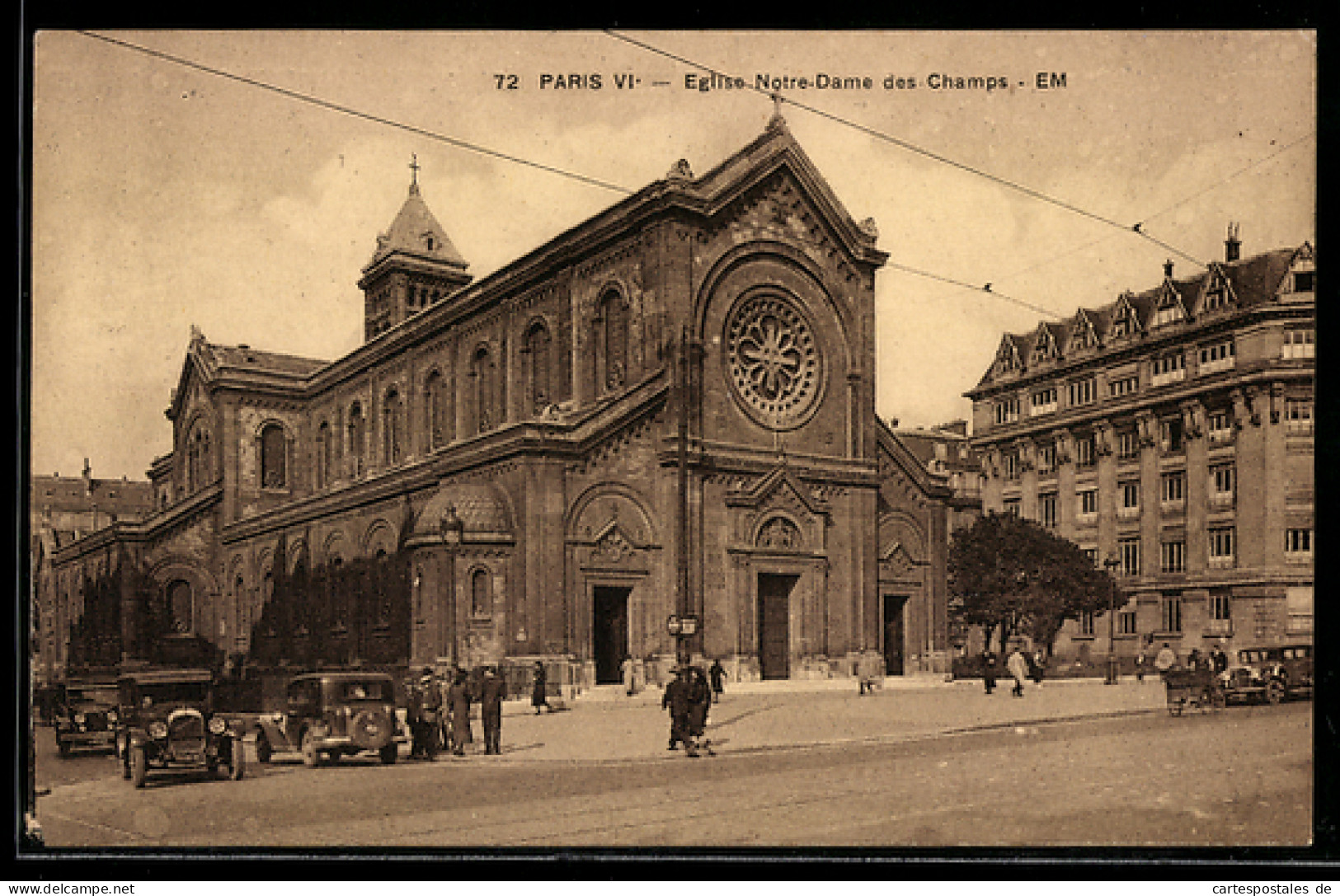 CPA Paris, Eglise-Notre-Dame des Champs