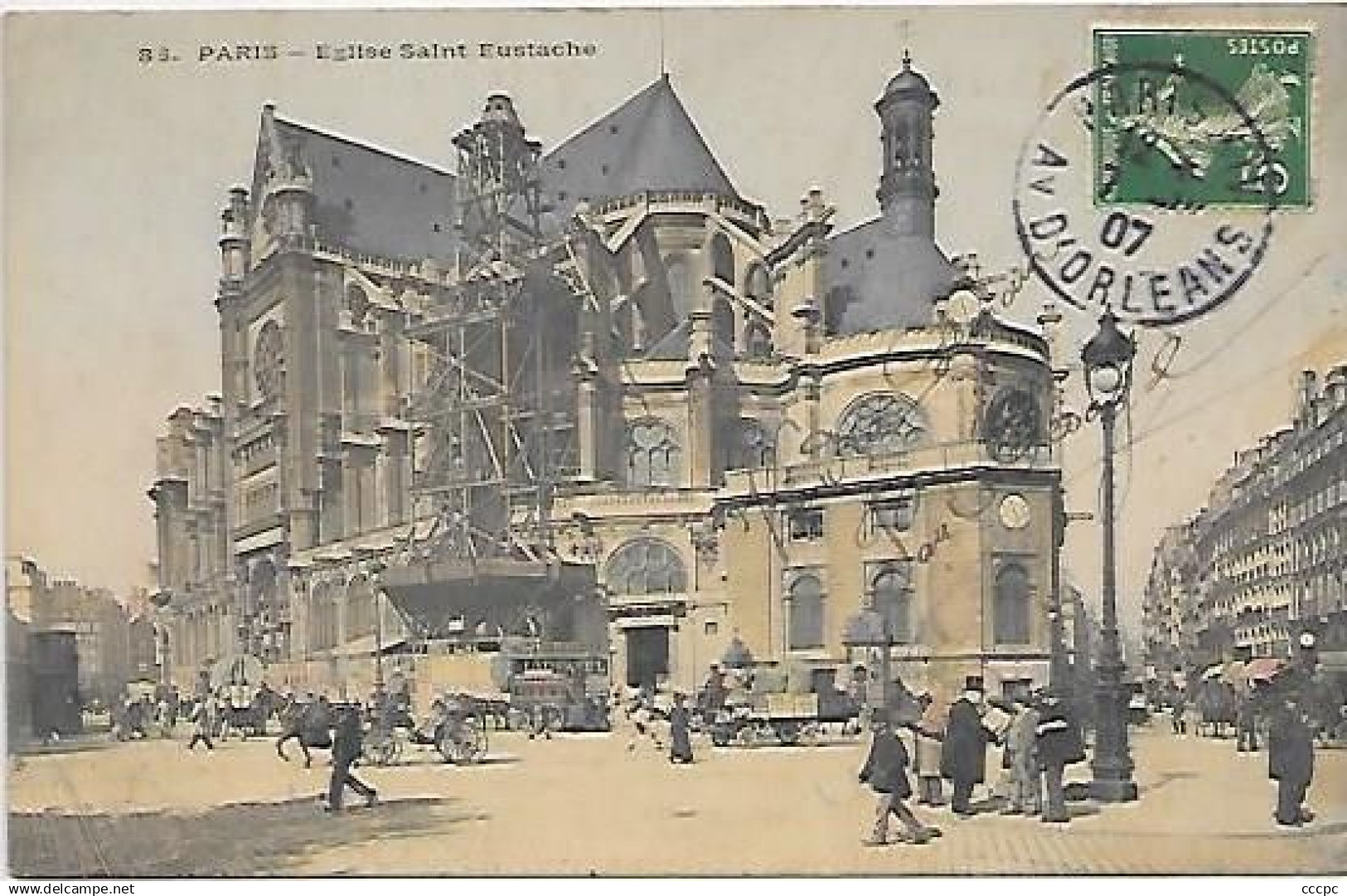 CPA Paris Eglise Saint-Eustache