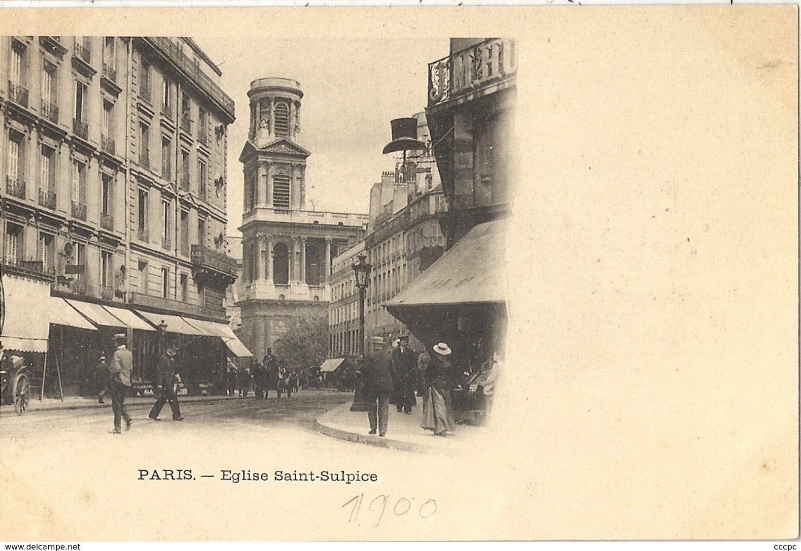 CPA Paris Eglise Saint-Sulpice