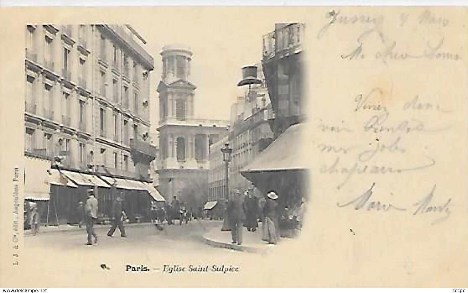 CPA Paris Eglise Saint-Sulpice