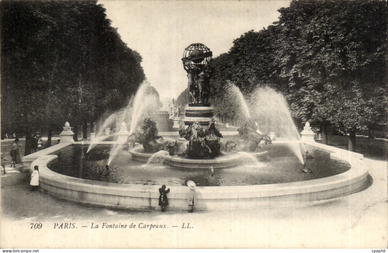 CPA Paris Fontaine Carpeaux