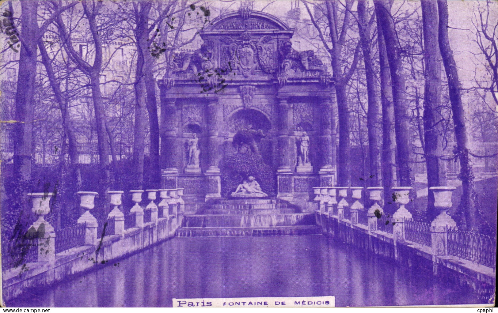 CPA Paris Fontaine de Medicis