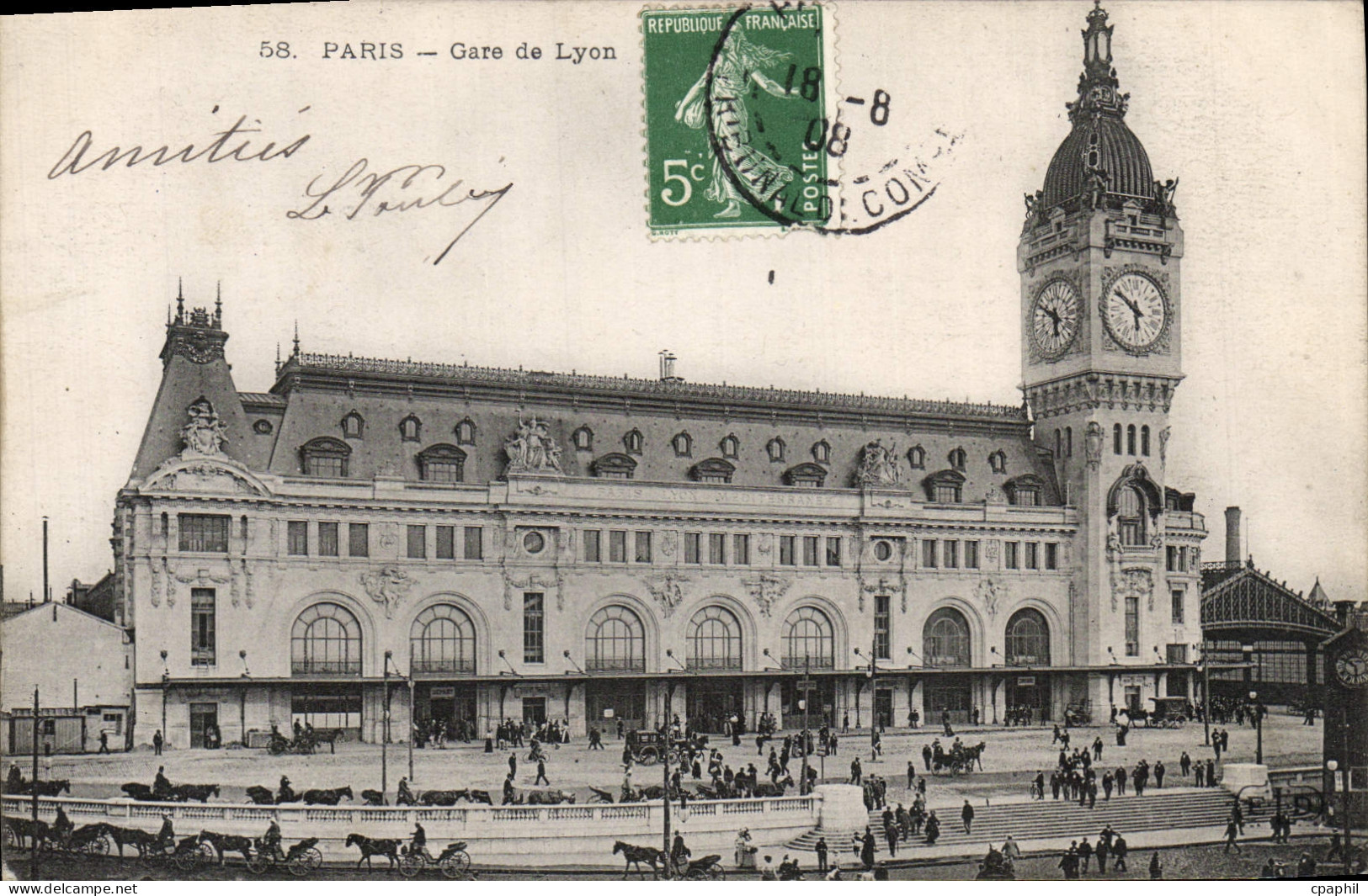 CPA Paris Gare de Lyon