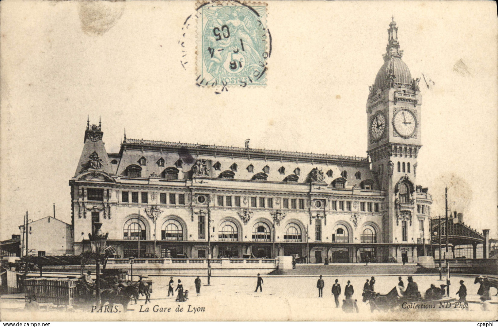 CPA Paris Gare De Lyon