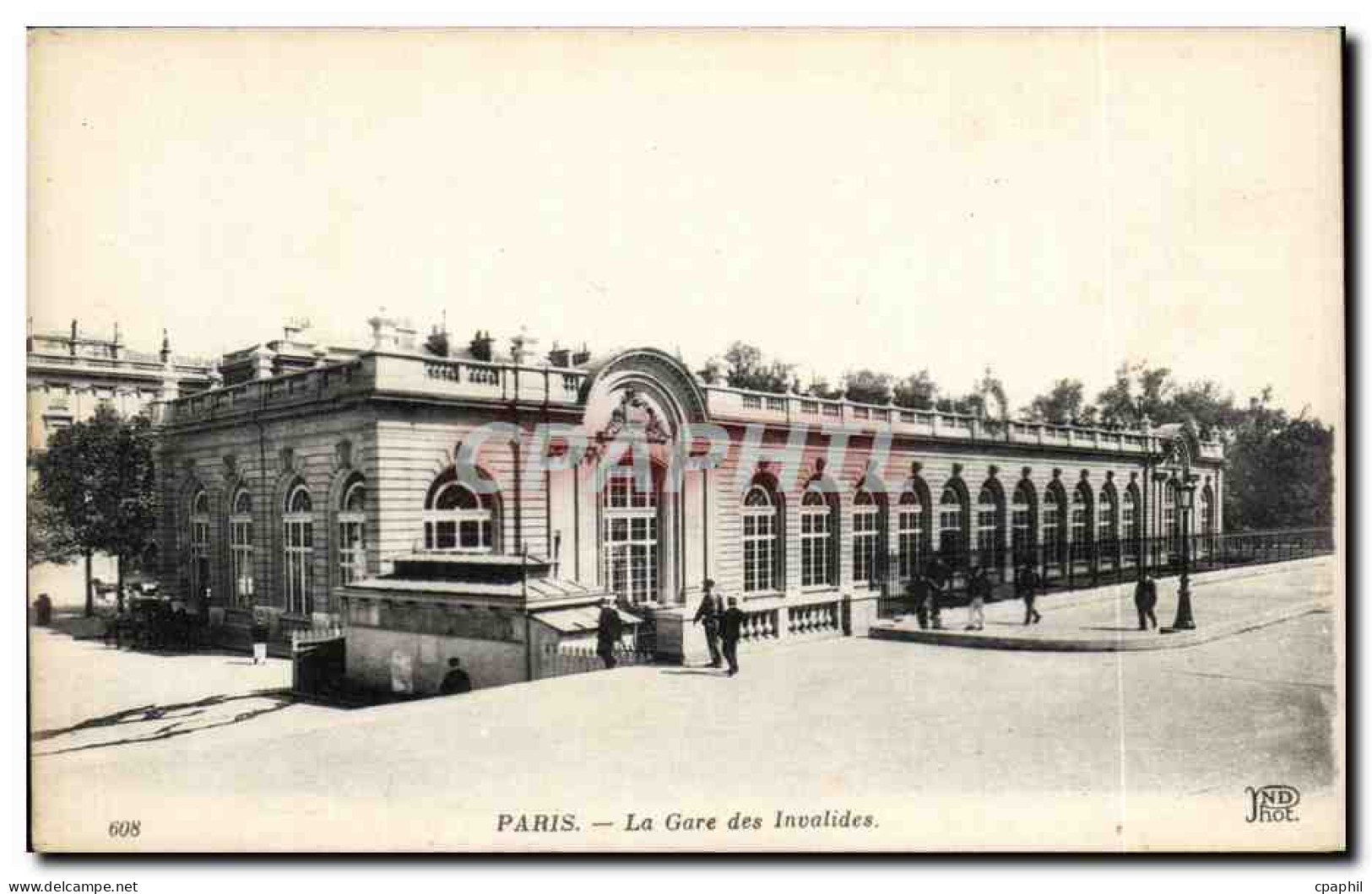 CPA Paris Gare des Invalides