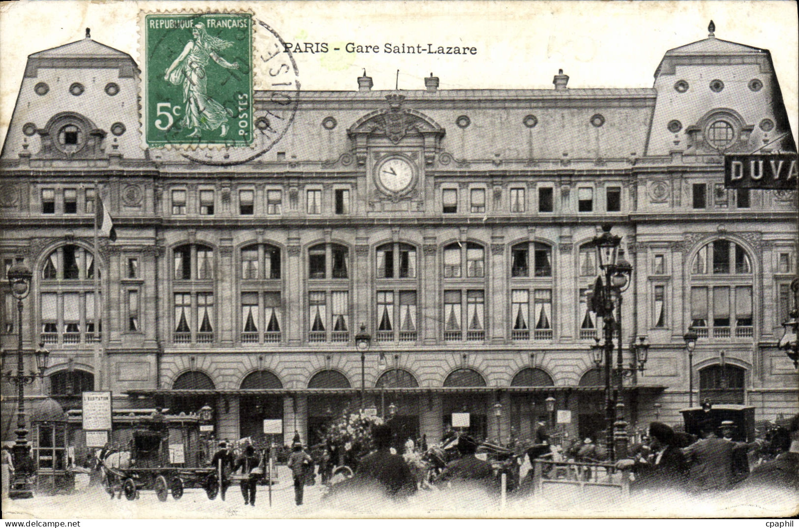 CPA Paris Gare Saint Lazare