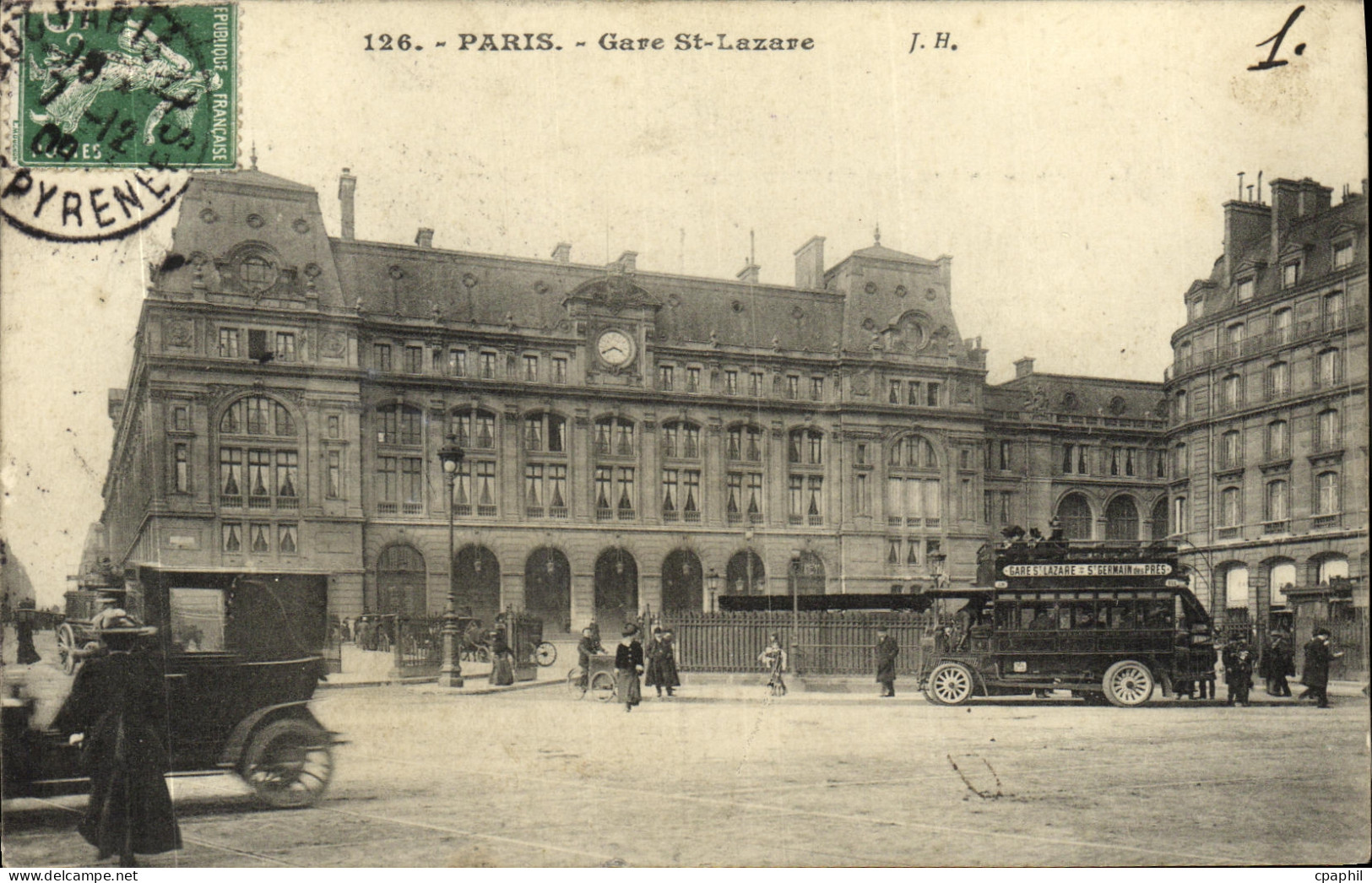 CPA Paris Gave St Lazare