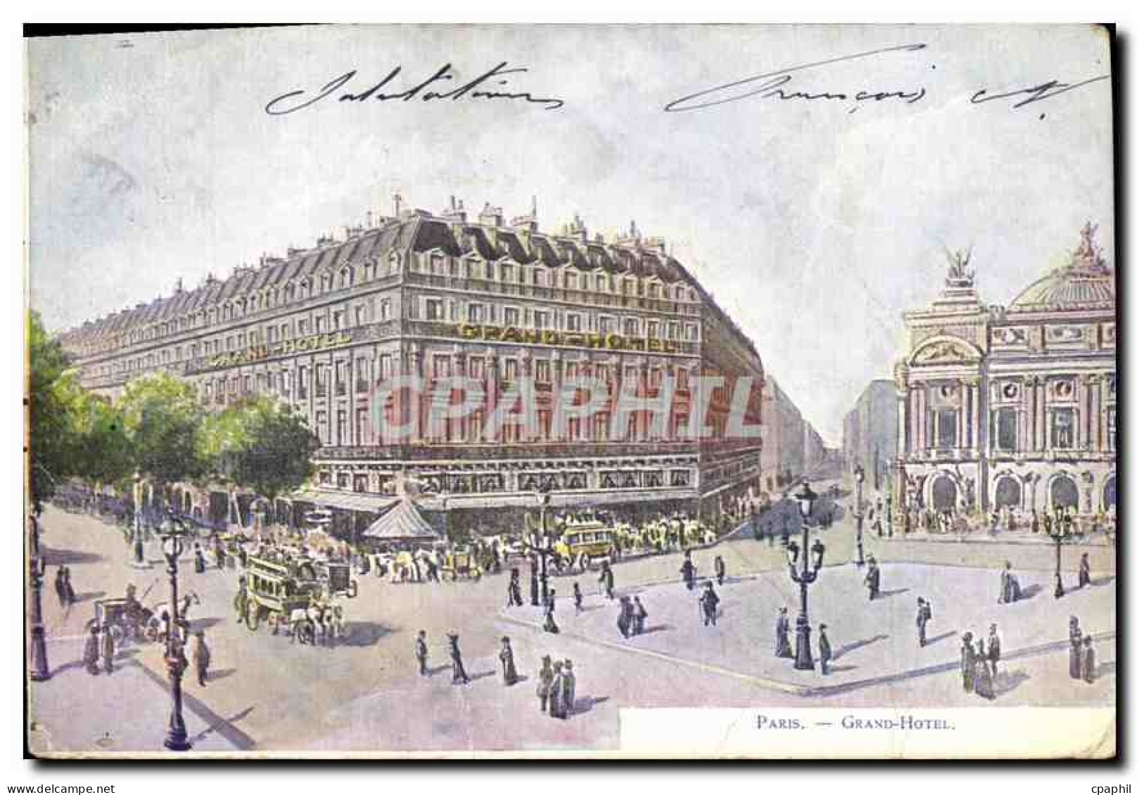 CPA Paris Grand Hotel