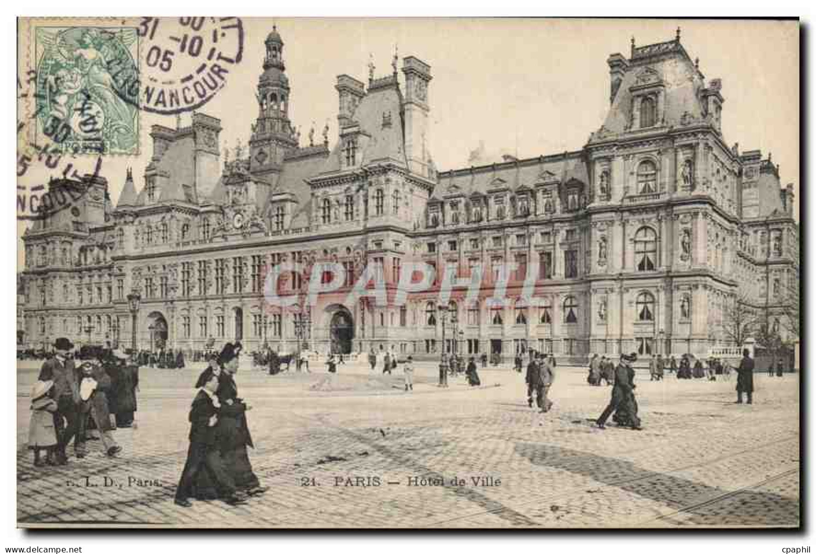 CPA Paris Hotel de Ville