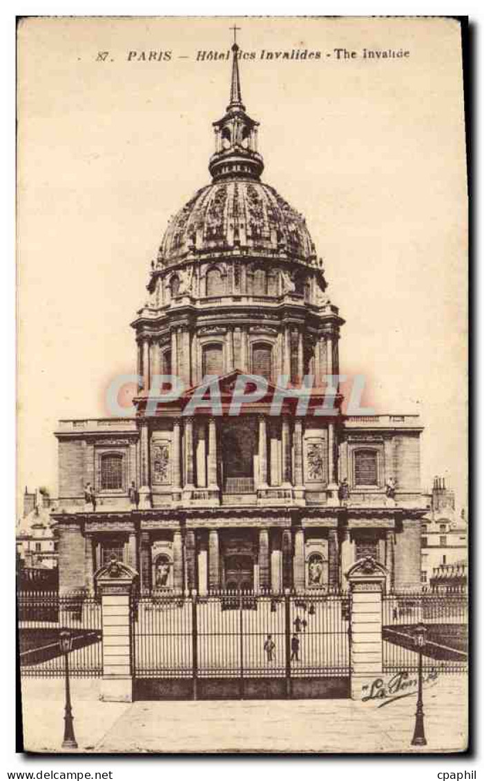 CPA Paris hotel des Invalides