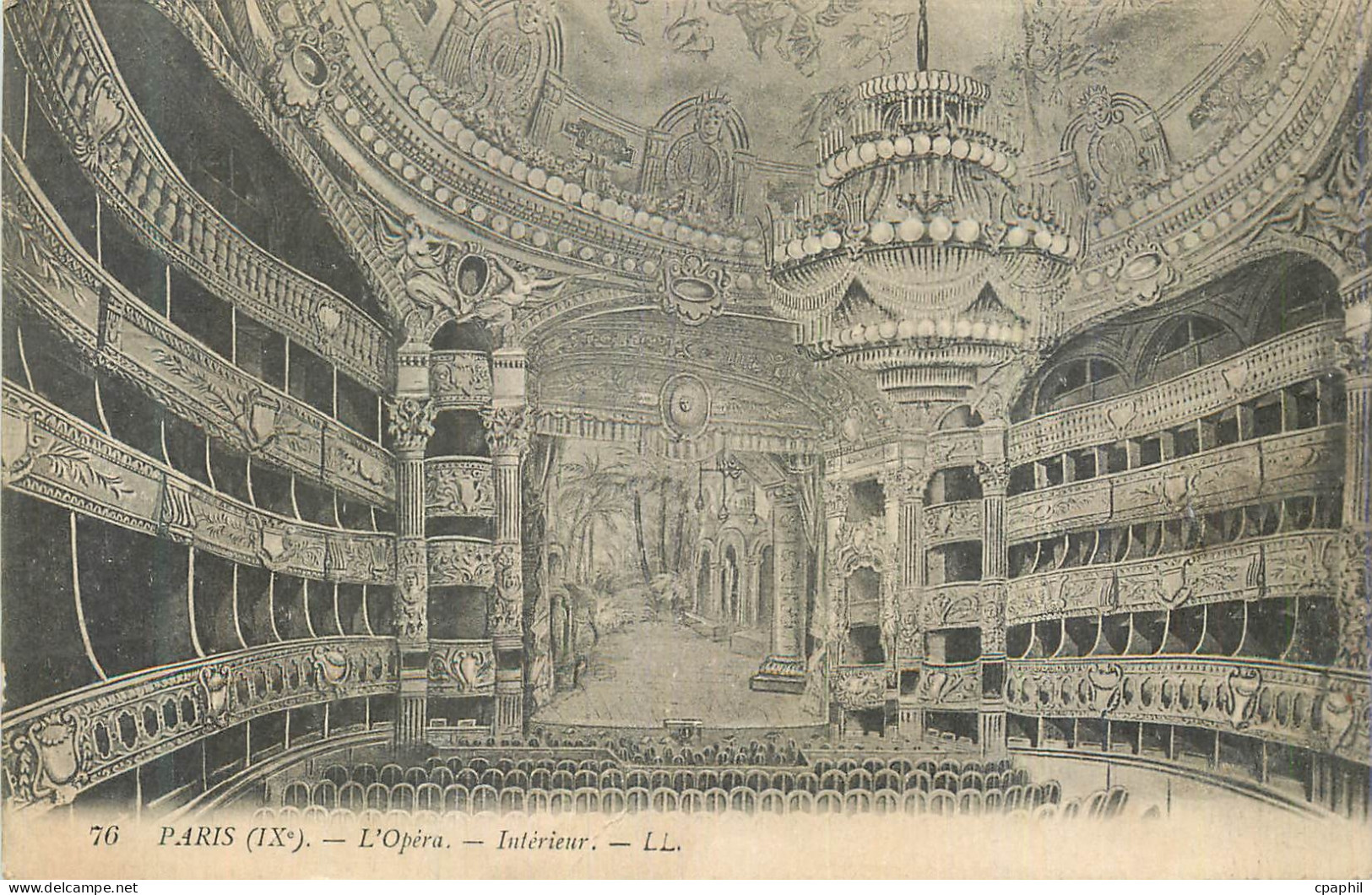 CPA Paris (IXe) L'Opera Interieur