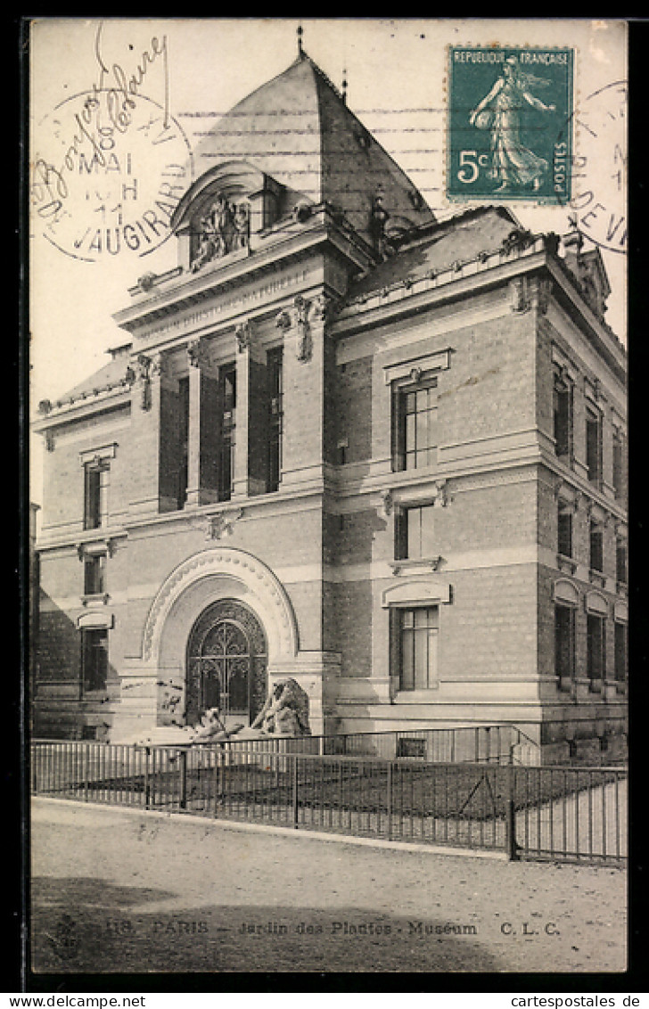 CPA Paris, Jardin des Plantes, Muséum