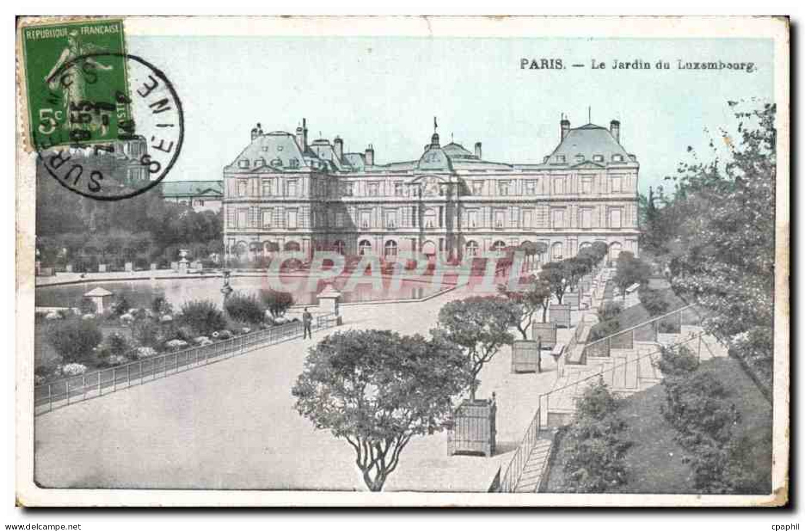 CPA Paris Jardin du Luxembourg