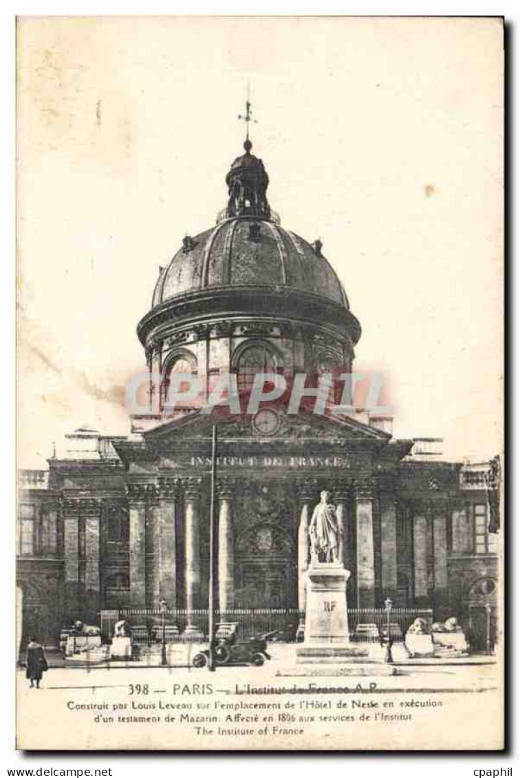 CPA Paris L'Institut de France