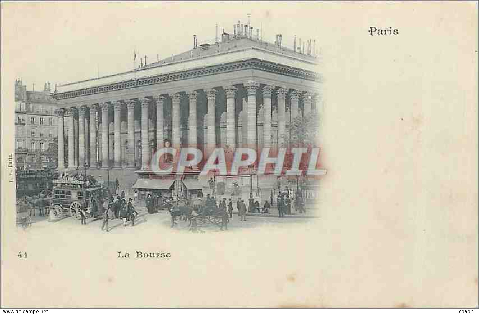 CPA Paris la bourse