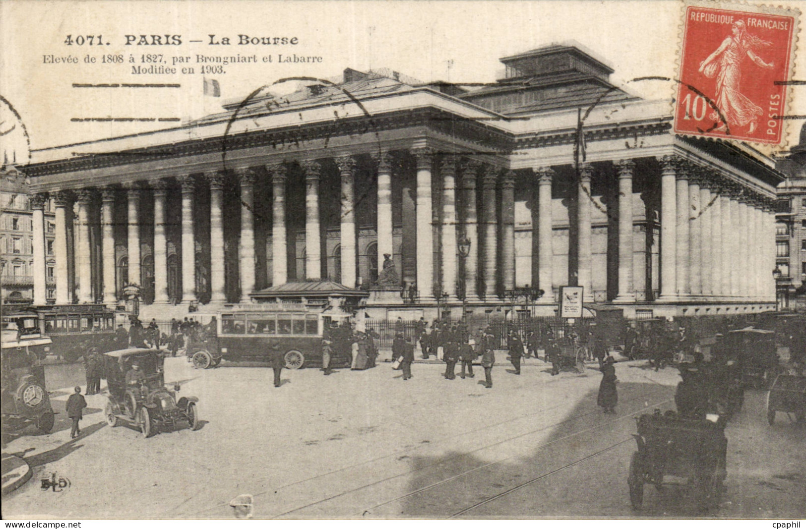 CPA Paris La Bourse