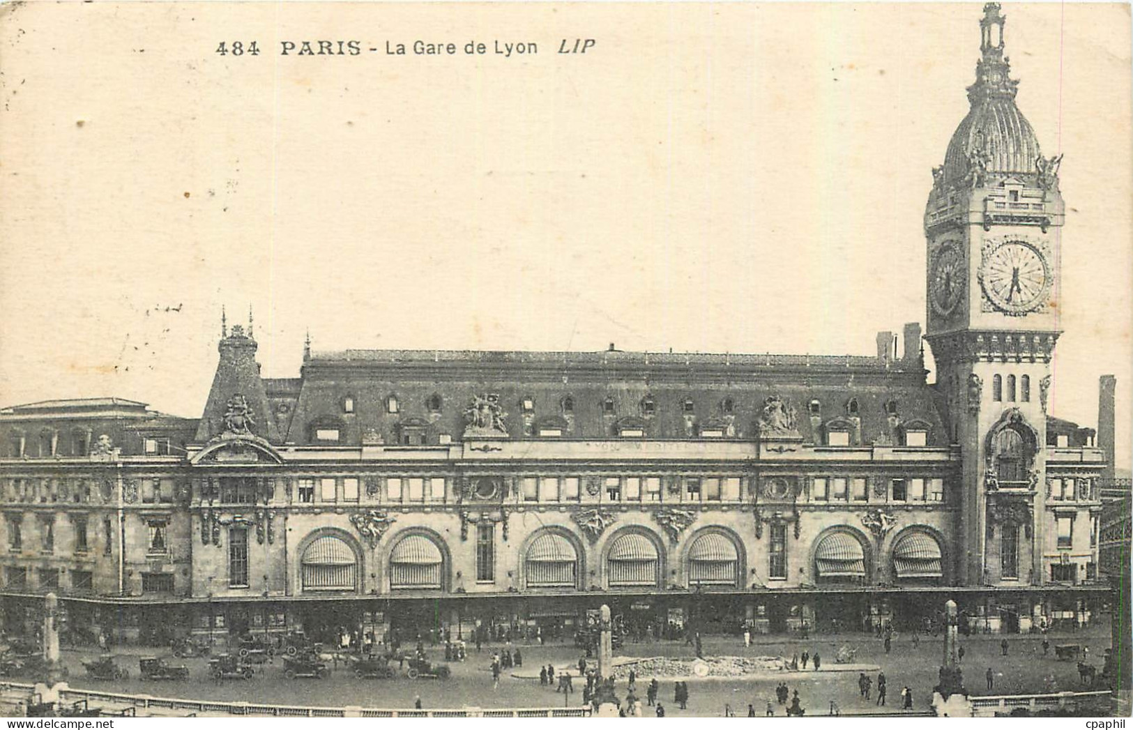 CPA Paris La Gare de Lyon