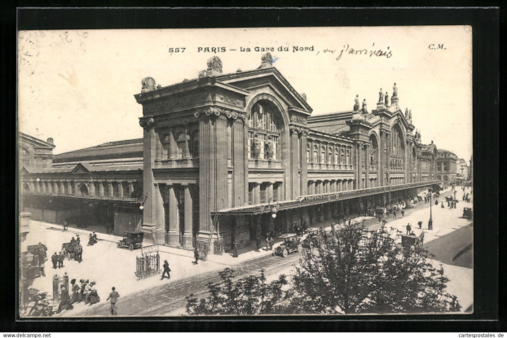 CPA Paris, La Gare du Nord