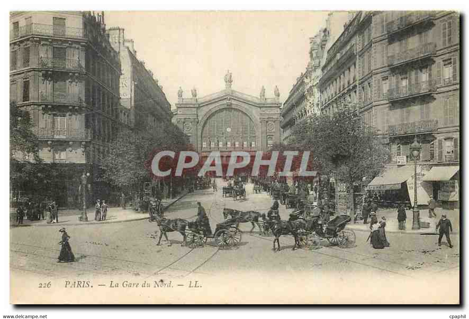 CPA Paris La Gare du Nord