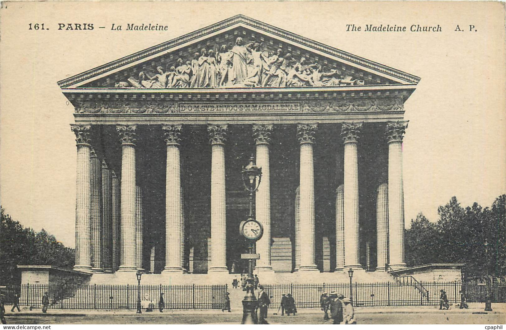 CPA PARIS=La madeleine