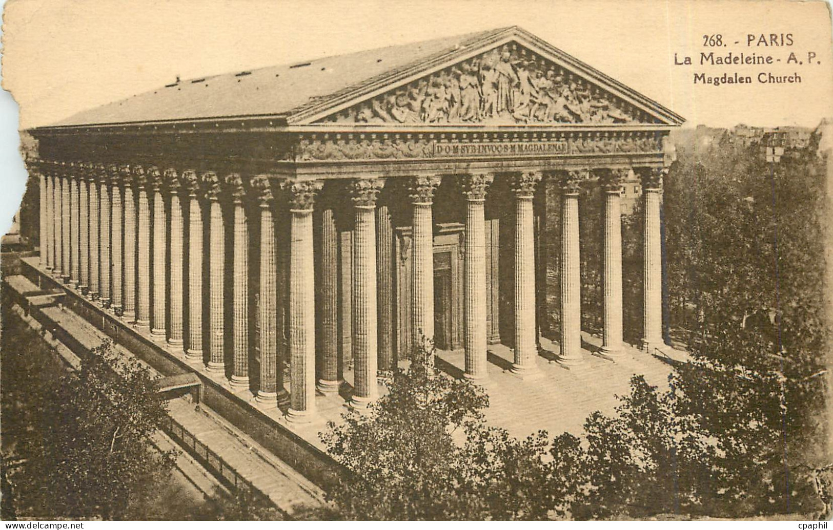CPA PARIS LA MADELEINE