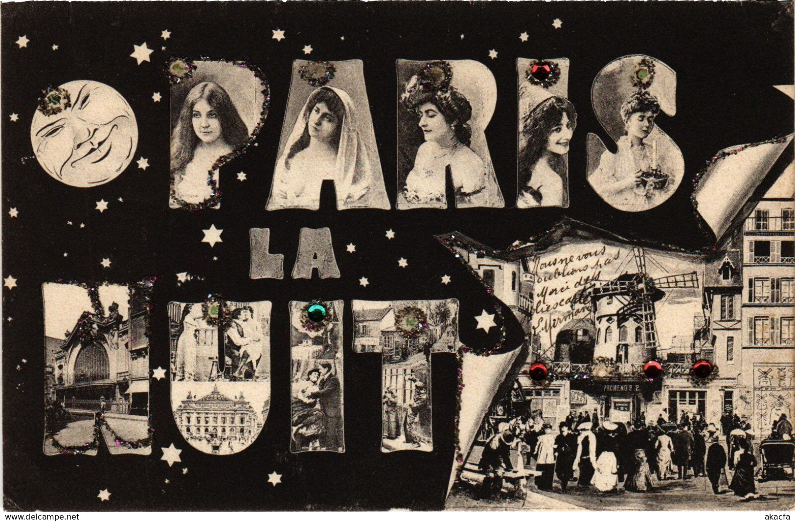 CPA PARIS la Nuit (1241440)