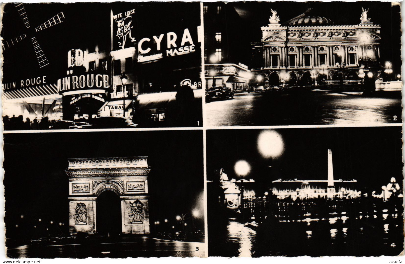 CPA PARIS la Nuit (301803)
