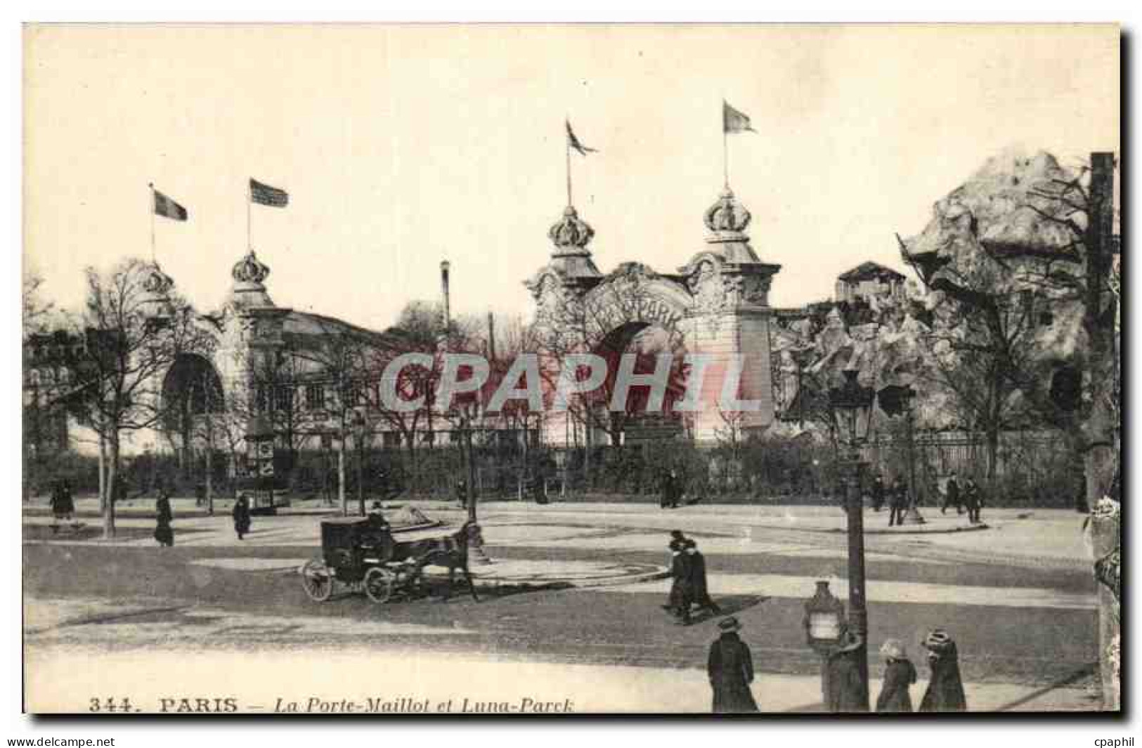 CPA Paris La Porte Maillot et Luna Parck