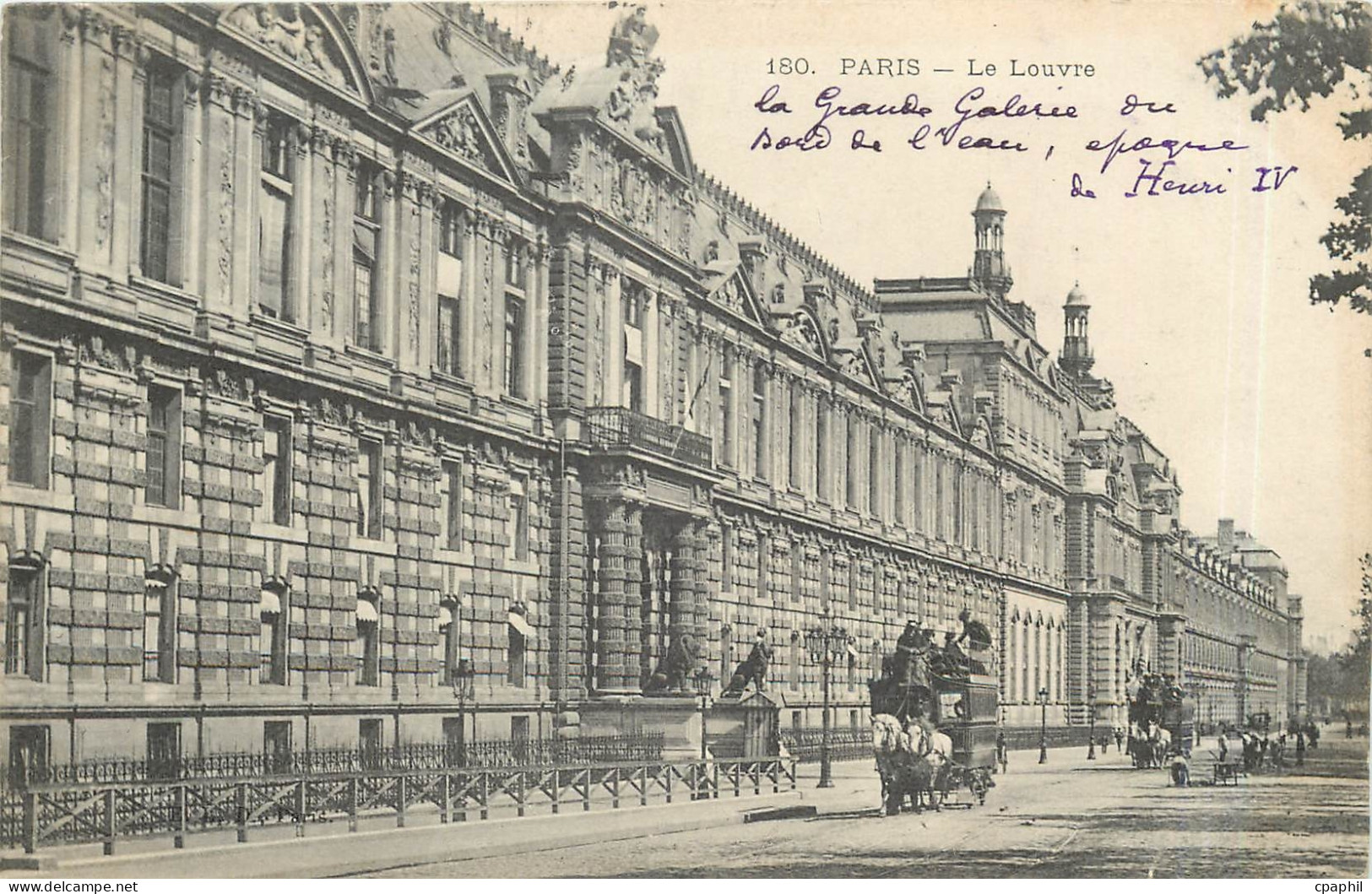 CPA PARIS Le Louvre