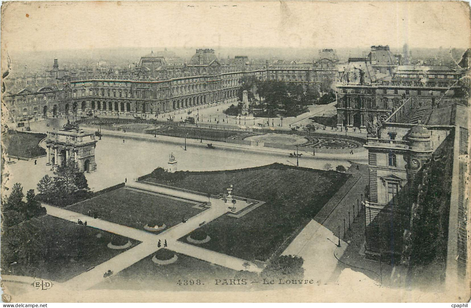 CPA Paris le Louvre
