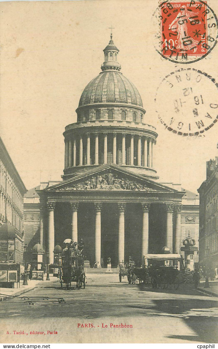 CPA Paris le Pantheon