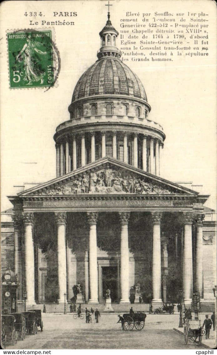 CPA Paris Le Pantheon